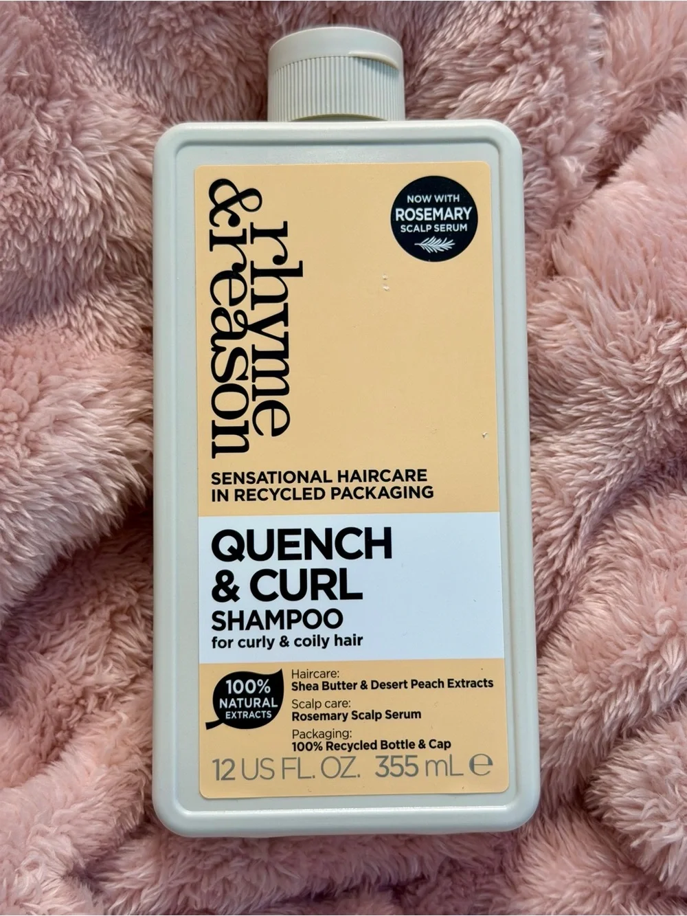 rhyme & Reason Quench & Curl Shampoo (12 oz)